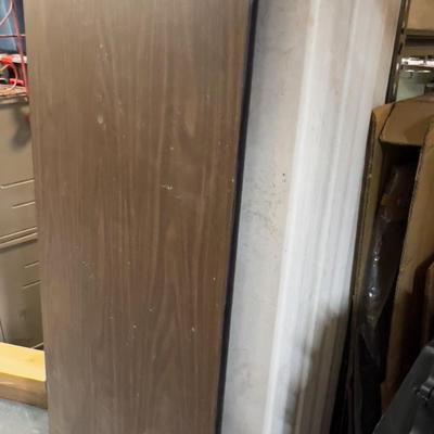 6- Foot Brown HEAVY Folding Table. 