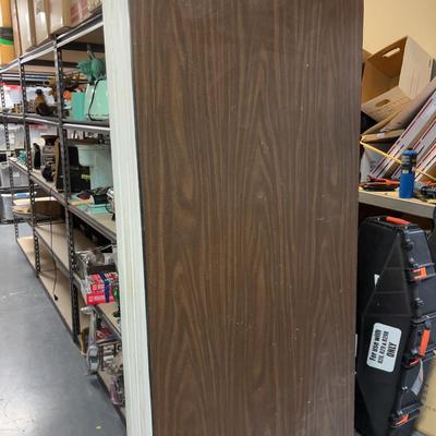 6- Foot Brown HEAVY Folding Table. 