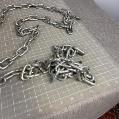 3 Pieces of CHAIN Plus a hook