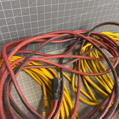 3 Extension Cords 