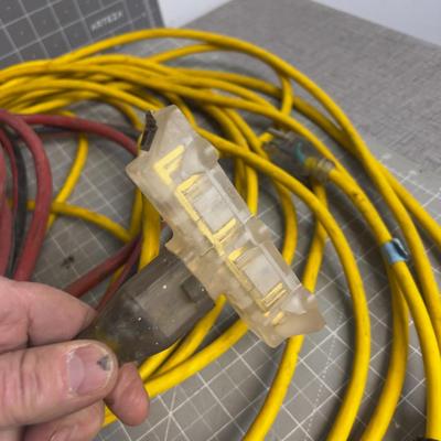 3 Extension Cords 