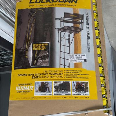 Lock Down 21Foot - 2-Man Ladder Stand 