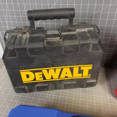 3 Pieces; Tools Boxes, Gas Can 