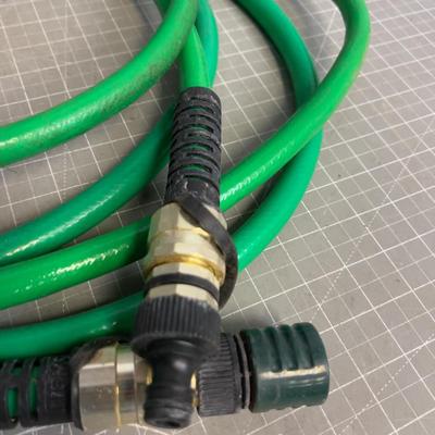 (2) 8-Foot Garden Hoses with quick connects 