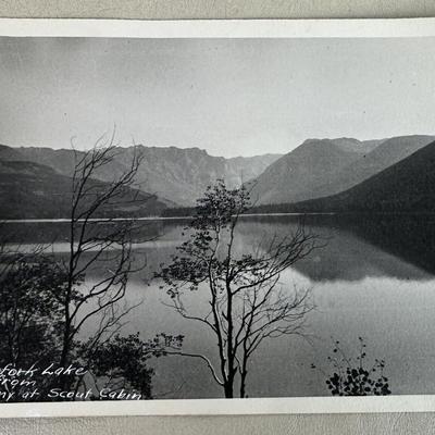 historic WYOMING GIRL SCOUT PHOTOS CAMP NEW FORK c1930