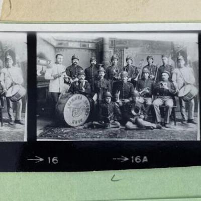 rare JAMAICA IOWA CORNET BAND PHOTOGRAPH 19th CENTURY 