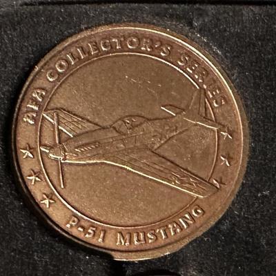 AIR FORCE ASSOCIATION Collector's Series Bronze Medallions