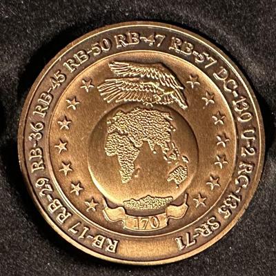 AIR FORCE ASSOCIATION Collector's Series Bronze Medallions