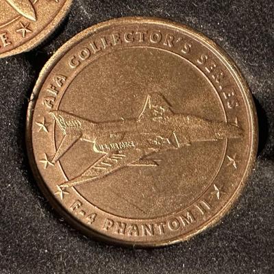 AIR FORCE ASSOCIATION Collector's Series Bronze Medallions