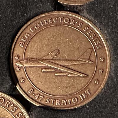 AIR FORCE ASSOCIATION Collector's Series Bronze Medallions