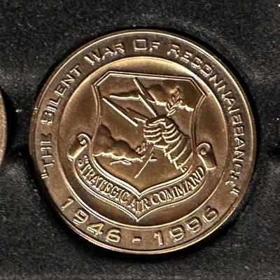 AIR FORCE ASSOCIATION Collector's Series Bronze Medallions