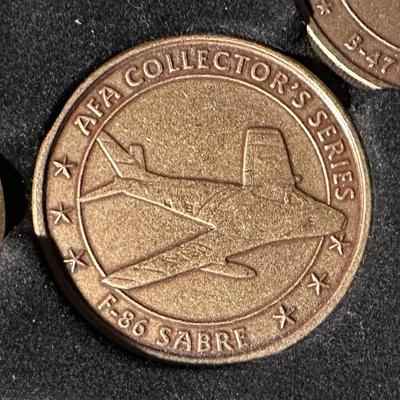 AIR FORCE ASSOCIATION Collector's Series Bronze Medallions