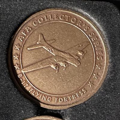 AIR FORCE ASSOCIATION Collector's Series Bronze Medallions