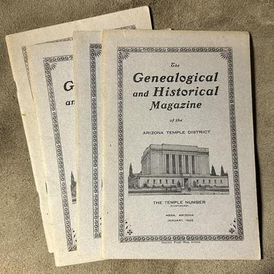 LDS Genealogical and Historical Magazine of the ARIZONA TEMPLE DISTRICT V3 1926