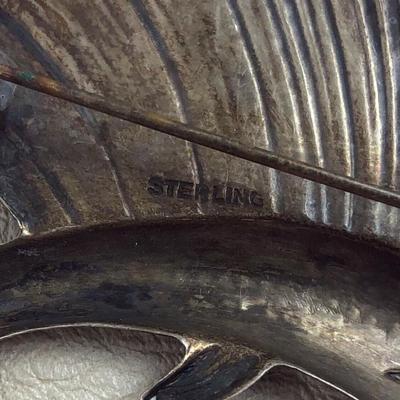 vintage STERLING SILVER SAILFISH PIN