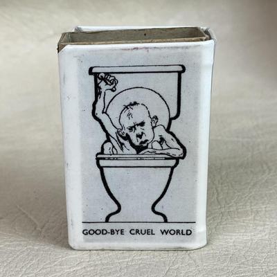 vintage souvenir CHRISTCHURCH NEW ZEALAND NOVELTY COMIC MATCHBOX COVER 