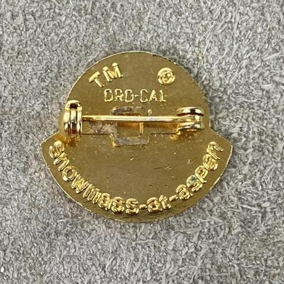 vintage SNOWMASS AT ASPEN COLORADO SKI PIN