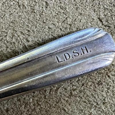 LDS HOSPITAL SLC UTAH SILVERPLATE RESTAURANT WARE SPOON