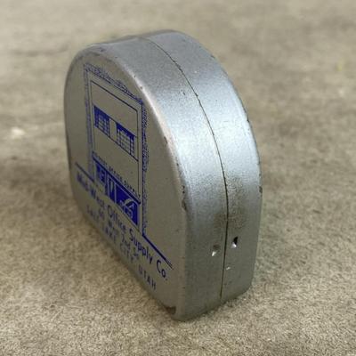 advertising tape measure MIDWEST OFFICE SUPPLY SLC UTAH