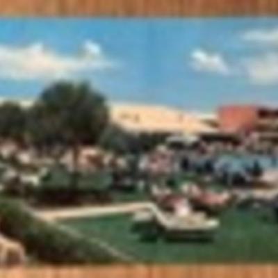 SAHARA HOTEL CASINO LAS VEGAS POSTCARDS 1959