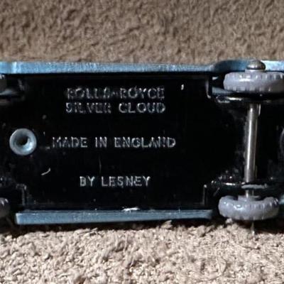 LESNEY MATCHBOX ROLLS ROYCE SILVER CLOUD No 44