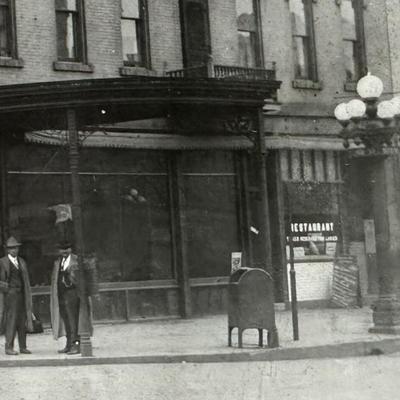 HISTORIC COMMERCIAL PHOTO HOTEL PAULY MINNEAPOLIS 1910s