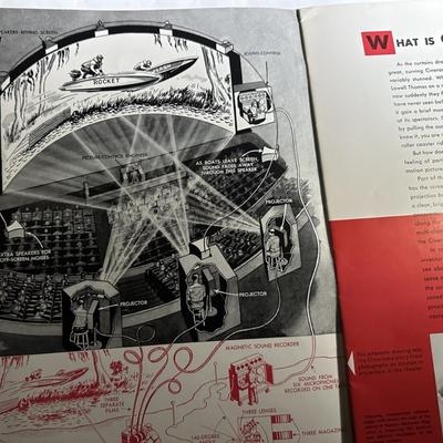CINERAMA MOVIE PROMOTIONAL BOOKLET 1954
