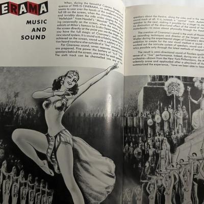 CINERAMA MOVIE PROMOTIONAL BOOKLET 1954