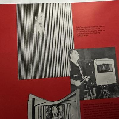 CINERAMA MOVIE PROMOTIONAL BOOKLET 1954
