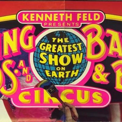 RINGLING BROS BARNUM & BAILEY CIRCUS POSTER 1991