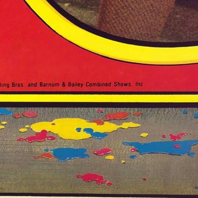 RINGLING BROS BARNUM & BAILEY CIRCUS POSTER 1991