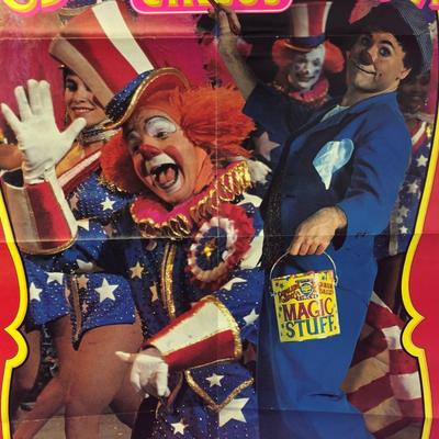 RINGLING BROS BARNUM & BAILEY CIRCUS POSTER 1991