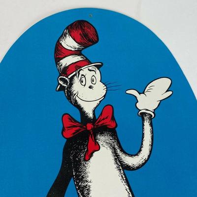 vintage CHILDRENS BOOKSTORE SIGN ORPHAN ANNIE and CAT IN THE HAT