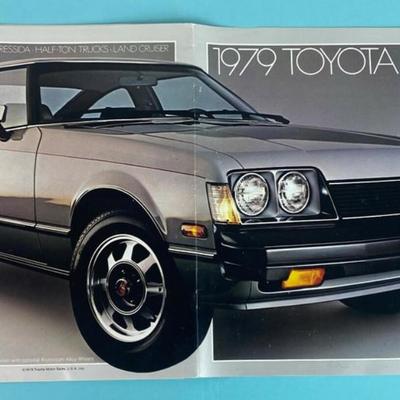1979 TOYOTA CELICA ADVERTISING BROCHURE 