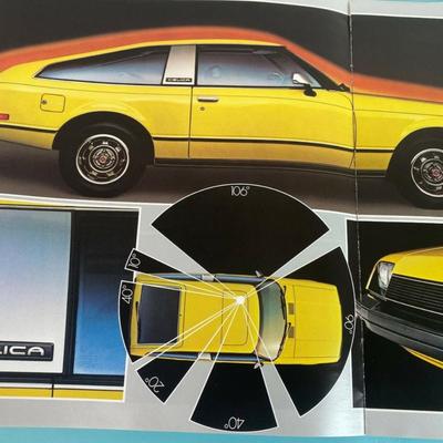 1979 TOYOTA CELICA ADVERTISING BROCHURE 