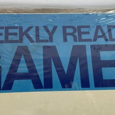 vintage WEEKLY READER LEARNING GAMES PACKET 1982 new