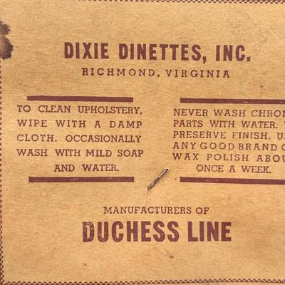 Dixie Dinette Set