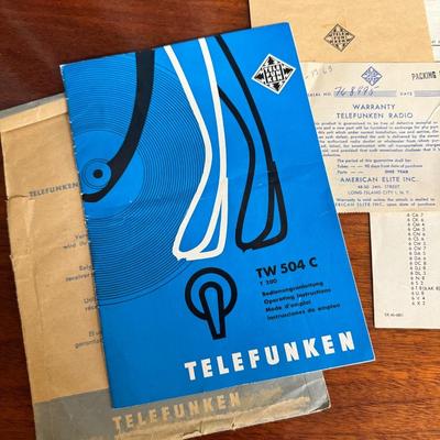 Telefunken Wien Stereo -West Germany
