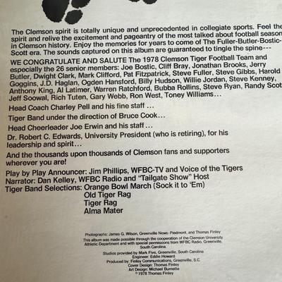 Clemson Sports Memorabilia