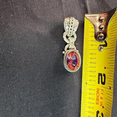 Bali above Boud Quartz Pendant (925)