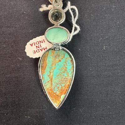 Boulder Turquoise Green Opal