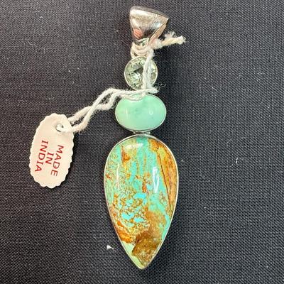 Boulder Turquoise Green Opal