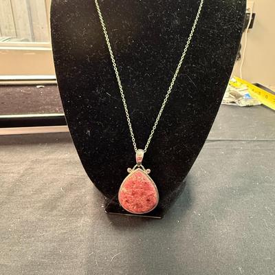 Thulite Norway Necklace