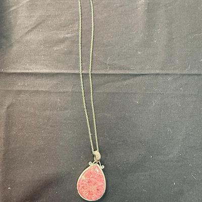 Thulite Norway Necklace