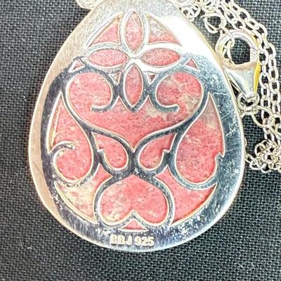 Thulite Norway Necklace