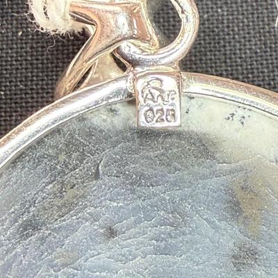 Dendritic Opal Pendant
