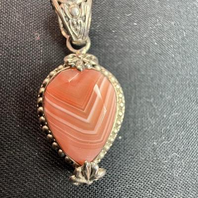 Bali Apricot Banded Agate