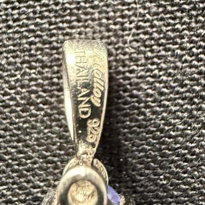 Tanranite w/ White Zircon