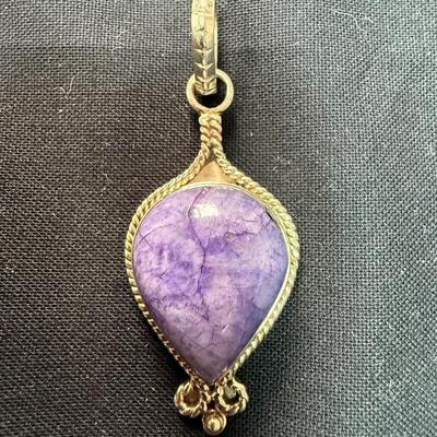 Rich Lavendar 925 Pendant