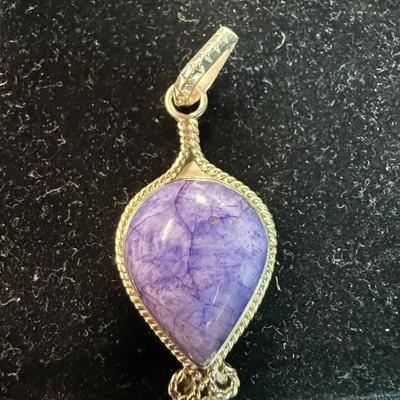 Rich Lavendar 925 Pendant